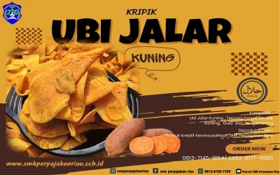 KERIPIK UBI JALAR OREN